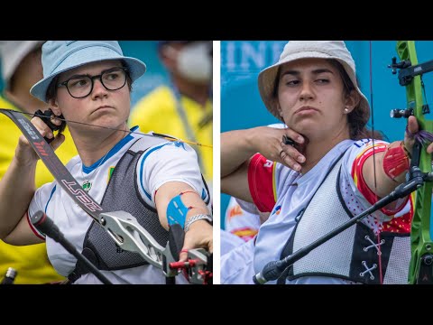 Italy v Spain – recurve women's team bronze | Final Olympic qualifier 2021