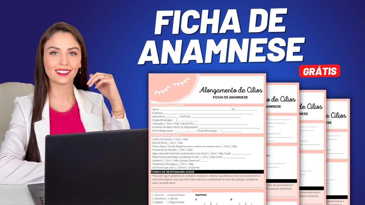 ✅ FICHA DE ANAMNESE - O que é e POR QUÊ é tão IMPORTANTE