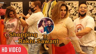 EXCLUSIVE : Shopping with Rakhi Sawant for #Dishul Wedding | MADNESS Overloaded 😂🛍😍