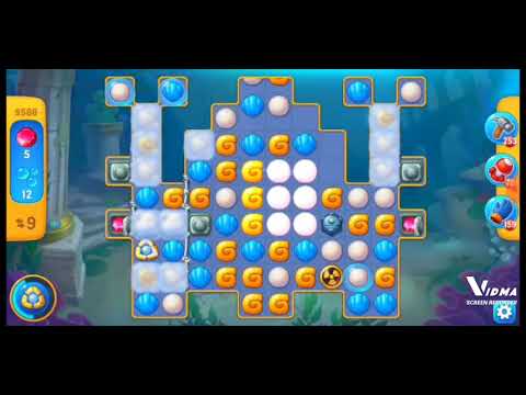 Fishdom. 9566 level no boosters and diamonds. 13 moves