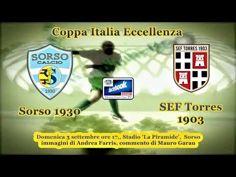 Calcio Coppa Italia Eccellenza - Sorso 1930 -Torres (2-2)