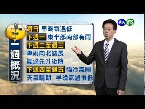 2015.01.16華視晚間氣象 吳德榮主播