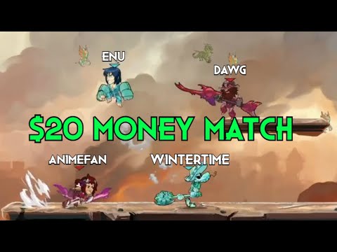 Animefan1266 & Dawg vs Wintertime & Enu - 2v2 - 💸 $20 Money Match 💸 - NA - 2023