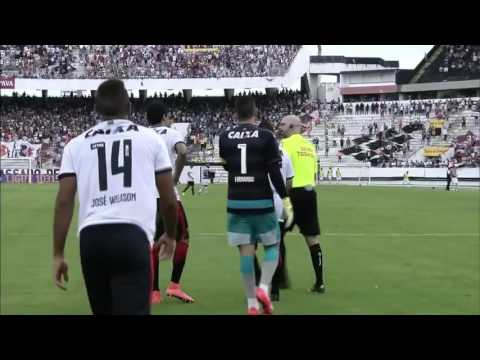 Melhores Momentos HD Santa Cruz 4 x 1 Vitória 1º Rodada Brasileirão 15.05.2016
