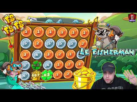 Ritorna il procione HackSaw alla nuova LE FISHERMAN 🐟con Acquisti Bonus | ANSO SLOT ONLINE 🎰