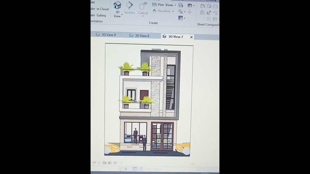 Project #1| #design #revit #architecture #architect #civilengineering #training