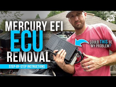 Mercury EFI ECU Outboard REMOVAL (Could THIS be the PROBLEM?)