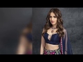Nushrat Bharucha In Sexy Navy Blue Ghagra Choli