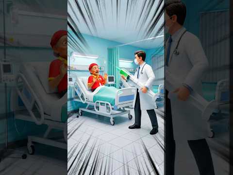 Tolong opah dan atuk ke tempat yang tepat #shorts #upinipin