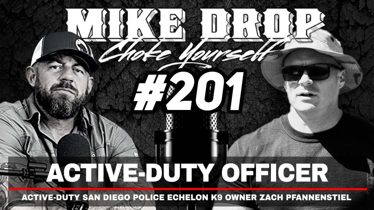 Active-Duty California K9 Police Officer Zach Pfannenstiel | Mike Ritland Podcast Episode 201