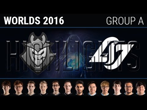 G2 Esports vs CLG Highlights, S6 World Championship 2016 Group A Day 1, G2 vs CLG