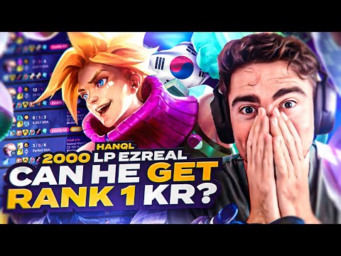 2225LP Ezreal is GOING FOR RANK 1 KOREA... *NEVER MISS Q HACK*