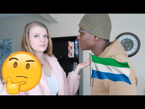 SPEAKING ANOTHER LANGUAGE TO MY GIRLFRIEND FOR 24 HOURS I KRIO