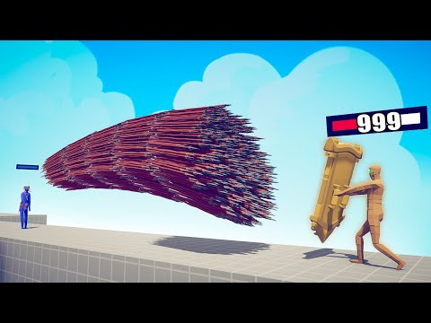 MUMMY MIRROR SHIELD vs EVERY GOD - TABS | Totally Accurate Battle Simulator 2022