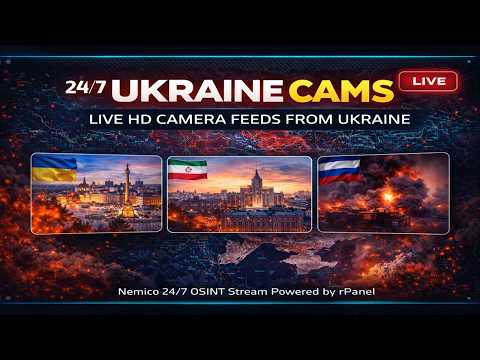 🔴 LIVE UKRAINE WAR CAMERAS | REALTIME HD FEEDS FROM UKRAINE