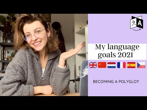 Learning 4 new languages at once?! (My language goals for 2021) - Becoming a Polyglot
