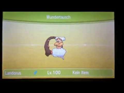 Pokemon X Wonder Trading - Landorus