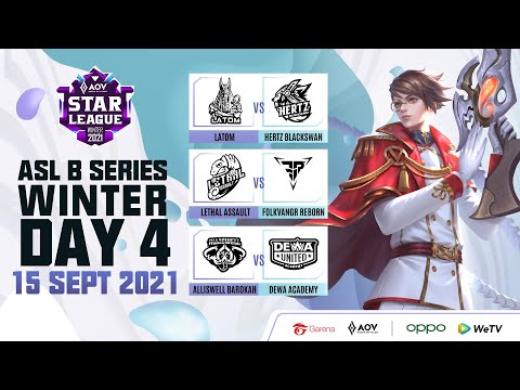 ASL B Series 2021 Winter W2D4 - Garena AOV Indonesia