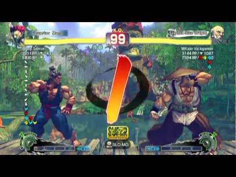 SSF4 AE: Bboy Sensei(Akuma) vs MKaio kickgamer(Gouken) - HD 720p