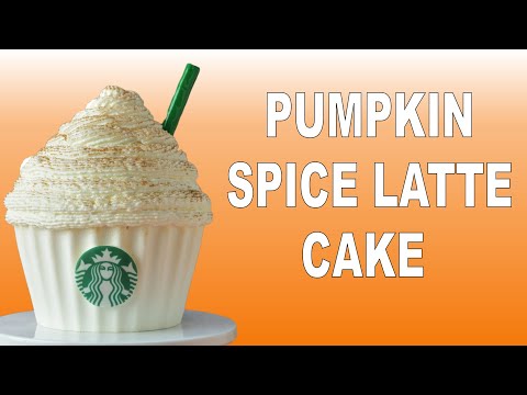 STARBUCKS PUMPKIN SPICE LATTE CAKE