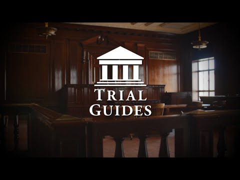 Trial Guides for Law Students and New Lawyers