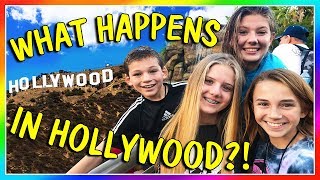 WHAT HAPPENS IN HOLLYWOOD? | We Are The Davises
