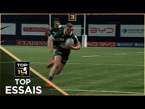 TOP Essais de la J18 – TOP 14 – Saison 2024-2025