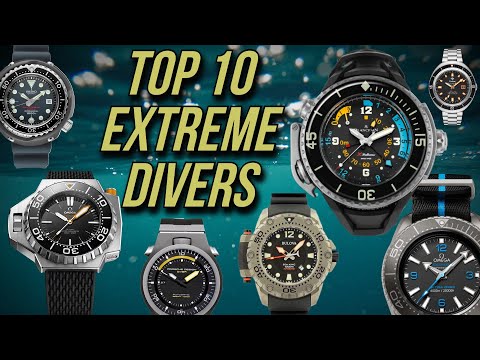 Top 10 Extreme Dive Watches 2022 - All Automatic - All Insane From $700 - $40,000 Deep Divers 2022