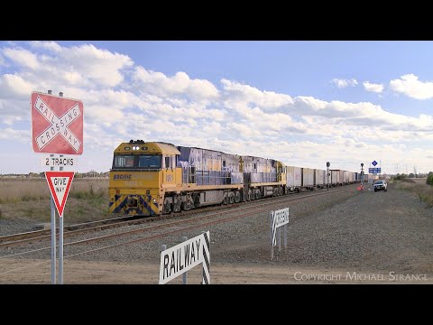 3XM4 Pacific National Steel Train (6/7/2022) - PoathTV Australian Railways