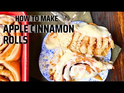 The BEST and SOFTEST Apple Cinnamon Rolls