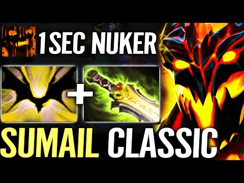 🔥 SUMAIL Shadow Fiend 1SEC Magic Nuker MID — Classic NVM Ethereal Blade + Eul Scepter Dota 2 Pro