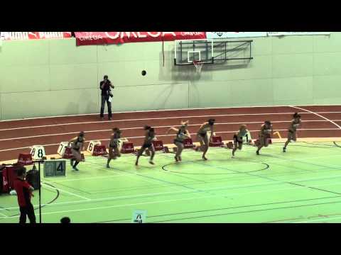 B-TV AARAU: Hallen-SM 2013 | Seline Müller 60m