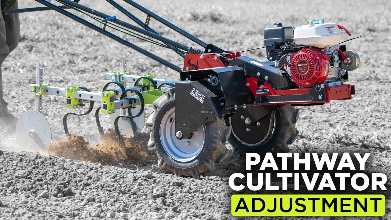 How To Adjust Your Walk-Behind Tractor For Perfect Pathway Cultivation