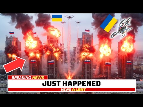 121 Ukrainian Drones STRIKE Moscow’s $1.31B City Towers — Then THIS Happened | Russian War