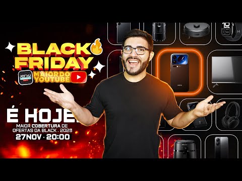 ÚLTIMA CHANCE! BLACK FRIDAY 2025! Melhor dia para ECONOMIZAR! Samsung, Xiaomi, Motorola...