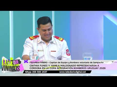 Bomberos de Sampacho van por todo: competirán en Uruguay y Chile en desafíos extremos