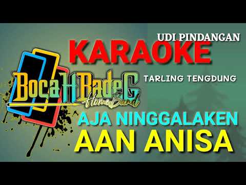 AJA NINGGALAKEN (AAN ANISA) (TENGDUNG) (NADA COWOK) KARAOKE