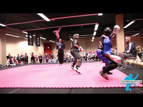 Micah Williams vs  Dwight Bargainer Team Sparring Round 1 - 2016 AKA Warrior Cup
