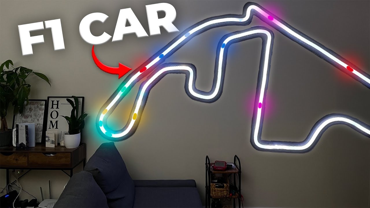 LED Race Track Project