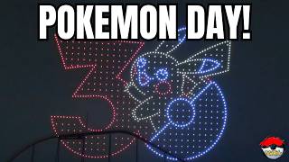 Amazing Pokemon 30th Anniversary Drone Show (Pokemon Day 2026)