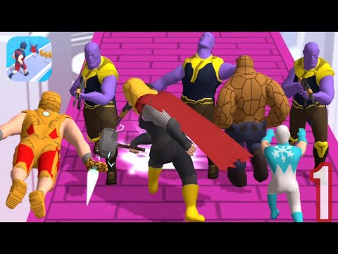 Superhero Run - Epic Transform Race 3D | All Levels #1