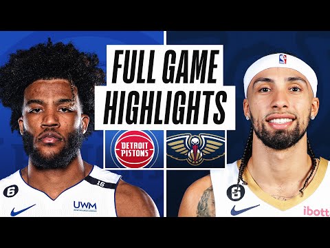 Game Recap: Pelicans 107, Pistons 101