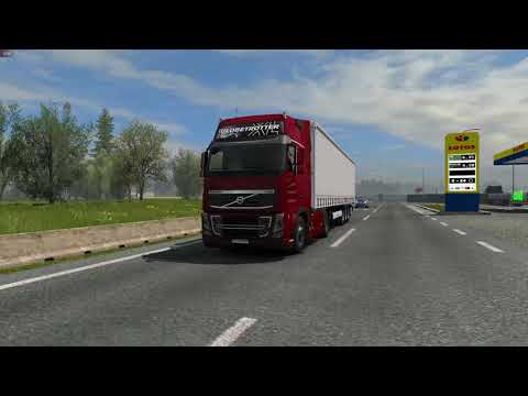 ETS 2 1.34 - ProMods 2.40 - Volvo FH16 - Trip: Warsaw - Gdynia