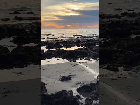 Sunset, Thousand Steps Beach, Santa Barbara
