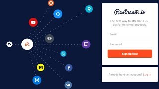 Как настроить мультистриминг на Youtube, Twitch, GoodGame, VK и т.д. (Сервисом Restream.io)