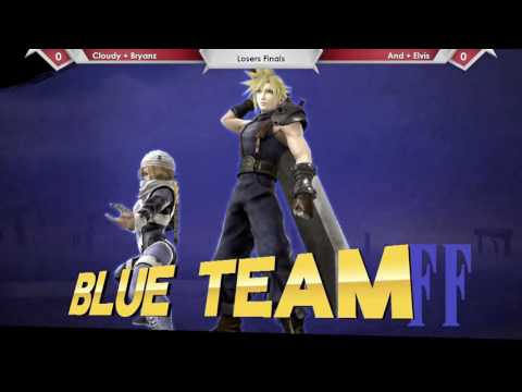 SP62 2v2 BryanZ & Cloudy VS. And & Elvis - Losers Finals - Smash 4