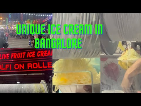 VV Puram street food | unique ice cream in vv Puram street food | street food in vv Puram