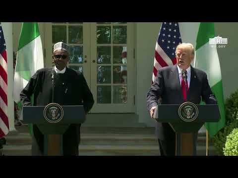 Buhari On "Shithole" Comment Says It's Best To Keep Quiet; Trump Says Nigeria Has A Reputation