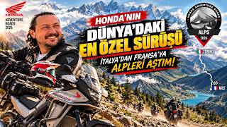 Bu Sürüşe Mülakatla Alıyorlar ! Alpler'de Tek Türk Olarak Sürdüm | Adventure Roa