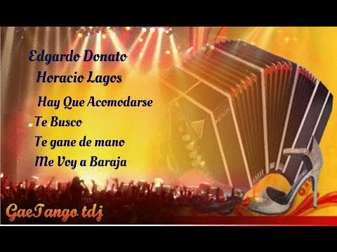Tanda di tango Edgardo Donato Horacio Lagos